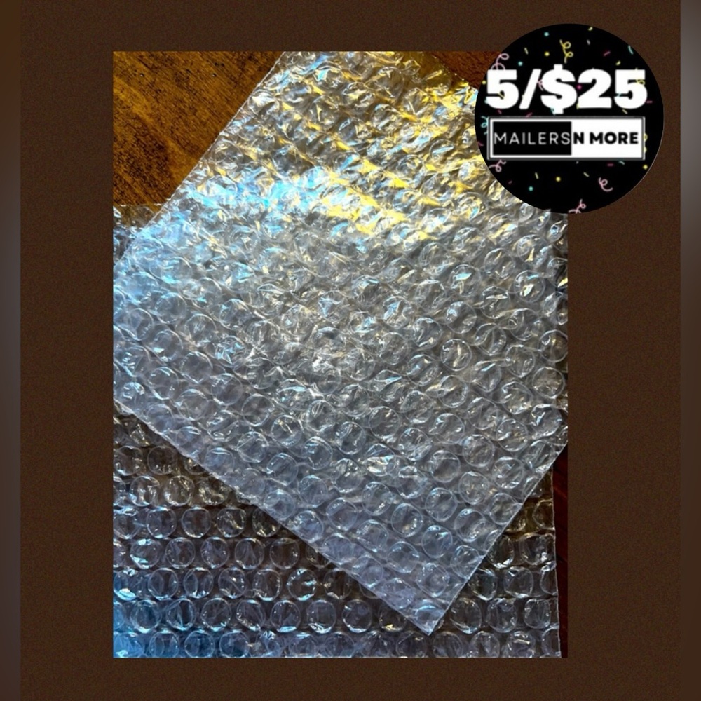 Bubble Pouch for Fragile Items 6” x 5.75”